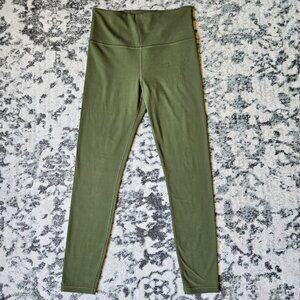 Olive Green Athleta Ultra High Rise Elation 7/8 Tight - Medium Tall